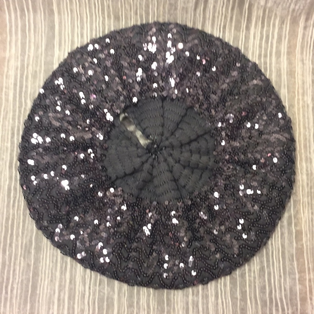 Sequined Beret!!!! - Picture 2 of 3